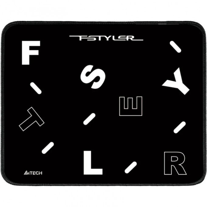 Коврик для мыши A4TECH BLOODY FSTYLER FP25 черный/белый 250x200x2мм FP25 BLACK Коврик для мыши A4TECH BLOODY FSTYLER FP25 черный/белый 250x200x2мм FP25 BLACK