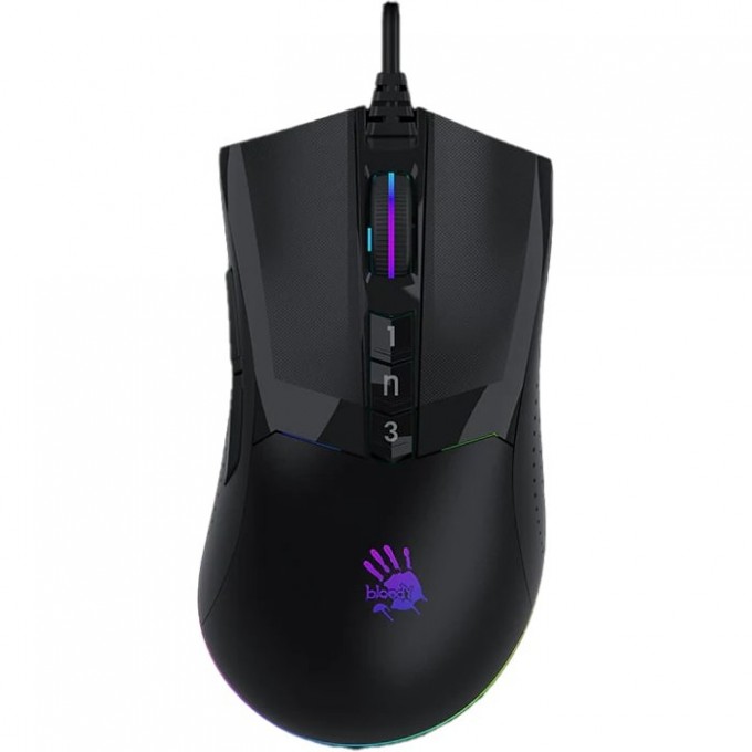 Мышь A4TECH BLOODY W90 MAX оптическая USB черная W90 MAX ( STONE BLACK) Мышь A4TECH BLOODY W90 MAX оптическая USB черная W90 MAX ( STONE BLACK)
