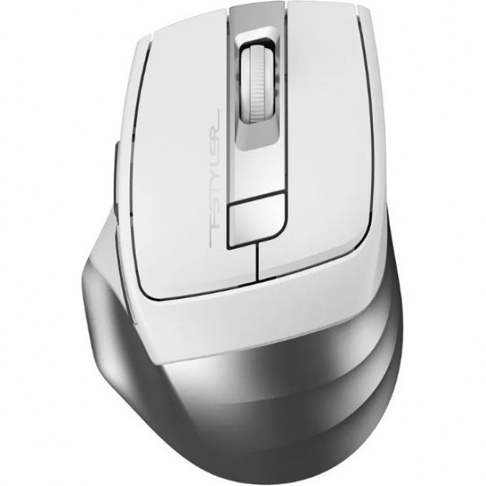 Мышь A4TECH BLOODY FSTYLER FG35 оптическая беспроводная USB серебристо-белая FG35 SILVER Мышь A4TECH BLOODY FSTYLER FG35 оптическая беспроводная USB серебристо-белая FG35 SILVER