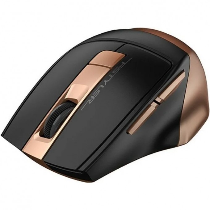 Мышь A4TECH BLOODY FSTYLER FG35 оптическая беспроводная USB золотисто-черная FG35 BRONZE Мышь A4TECH BLOODY FSTYLER FG35 оптическая беспроводная USB золотисто-черная FG35 BRONZE