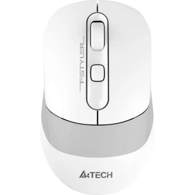 Мышь A4TECH BLOODY FSTYLER FB10C оптическая BT/Radio USB бело-серая FB10C GRAYISH WHITE Мышь A4TECH BLOODY FSTYLER FB10C оптическая BT/Radio USB бело-серая FB10C GRAYISH WHITE
