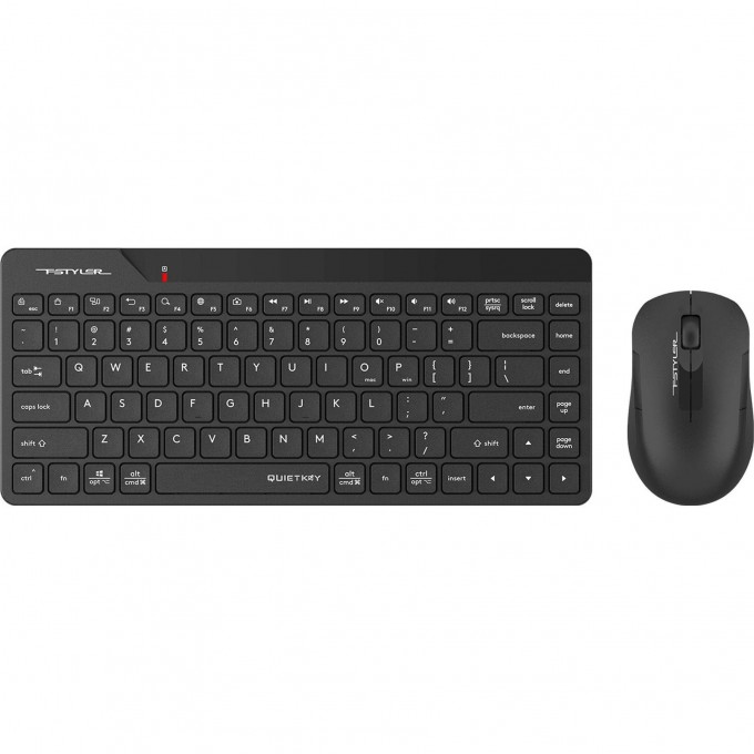 Клавиатура + мышь A4TECH FSTYLER FG2200 AIR USB беспроводная slim черный FG2200 AIR BLACK Клавиатура + мышь A4TECH FSTYLER FG2200 AIR USB беспроводная slim черный FG2200 AIR BLACK