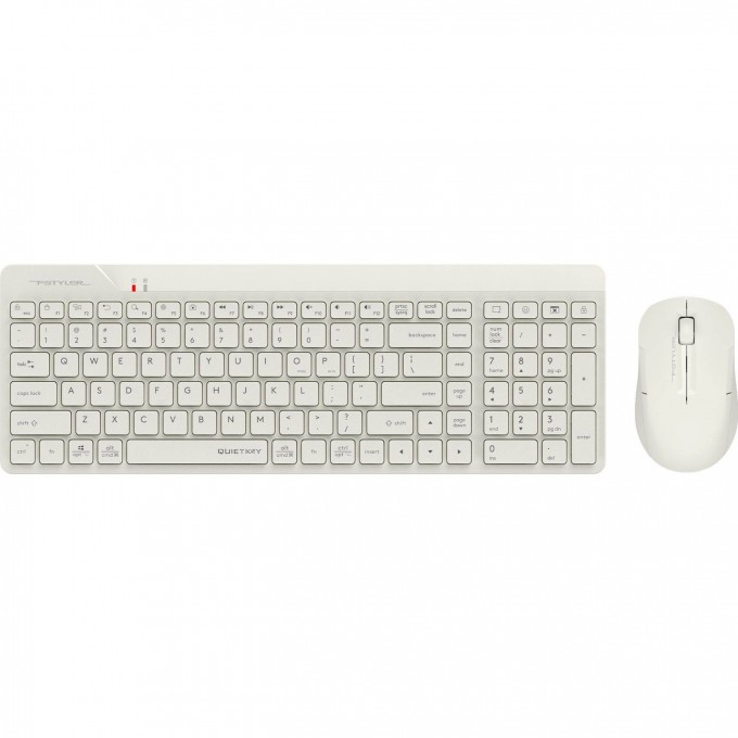 Клавиатура + мышь A4TECH FSTYLER FG2300 AIR USB беспроводная slim бежевый FG2300 AIR BEIGE Клавиатура + мышь A4TECH FSTYLER FG2300 AIR USB беспроводная slim бежевый FG2300 AIR BEIGE