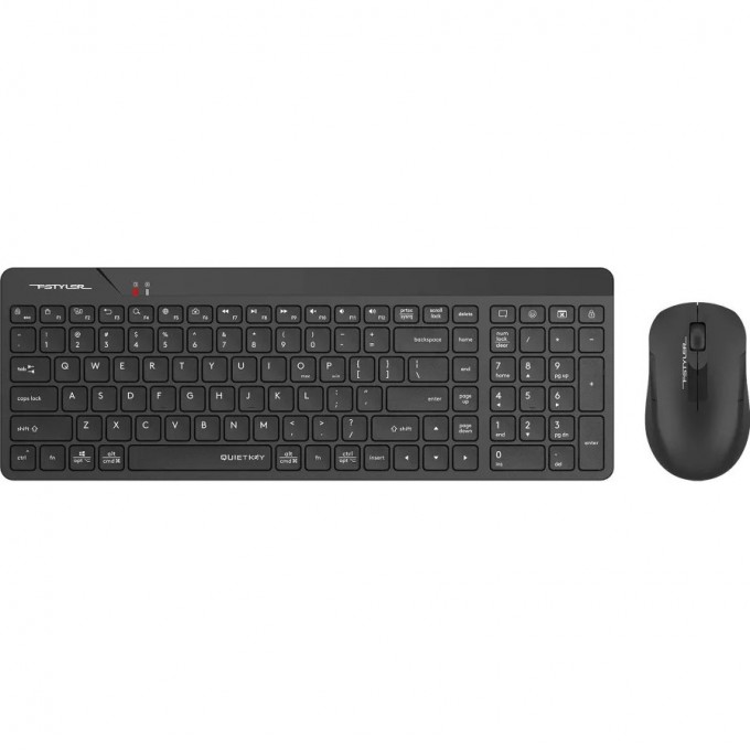 Клавиатура + мышь A4TECH FSTYLER FG2300 AIR USB беспроводная slim черный FG2300 AIR BLACK Клавиатура + мышь A4TECH FSTYLER FG2300 AIR USB беспроводная slim черный FG2300 AIR BLACK