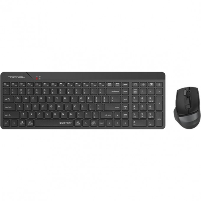Клавиатура + мышь A4TECH FSTYLER FG2400 AIR USB беспроводная slim черный FG2400 AIR BLACK Клавиатура + мышь A4TECH FSTYLER FG2400 AIR USB беспроводная slim черный FG2400 AIR BLACK