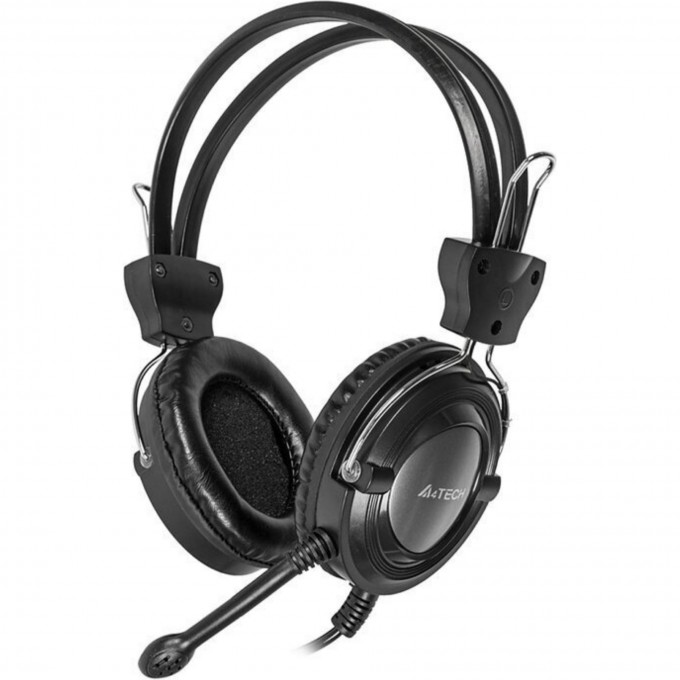 Наушники с микрофоном A4TECH BLOODY HS-19 2м накладные оголовье черно-серебристые HS-19 (GREY) Наушники с микрофоном A4TECH BLOODY HS-19 2м накладные оголовье черно-серебристые HS-19 (GREY)