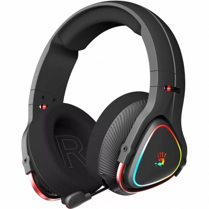 Наушники с микрофоном AA4TECH BLOODY MR720 мониторные черные MR720 BLACK Наушники с микрофоном AA4TECH BLOODY MR720 мониторные черные MR720 BLACK